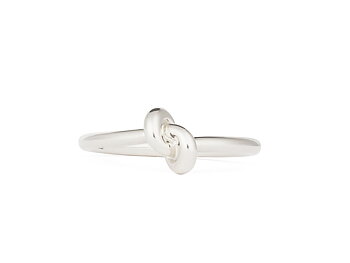 Hvidguld ring The Legacy Knot Mini