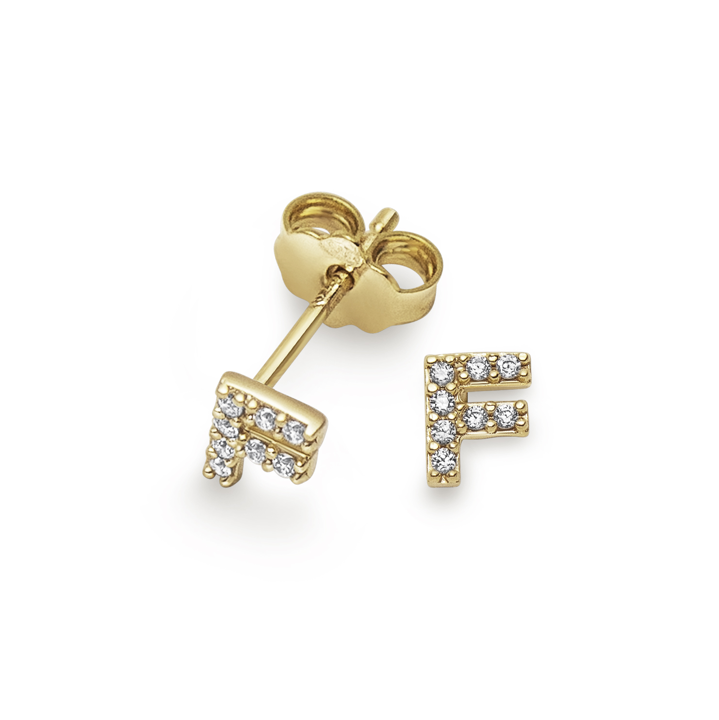 Kirjekorvakoru kultaa 18k cz F:llä