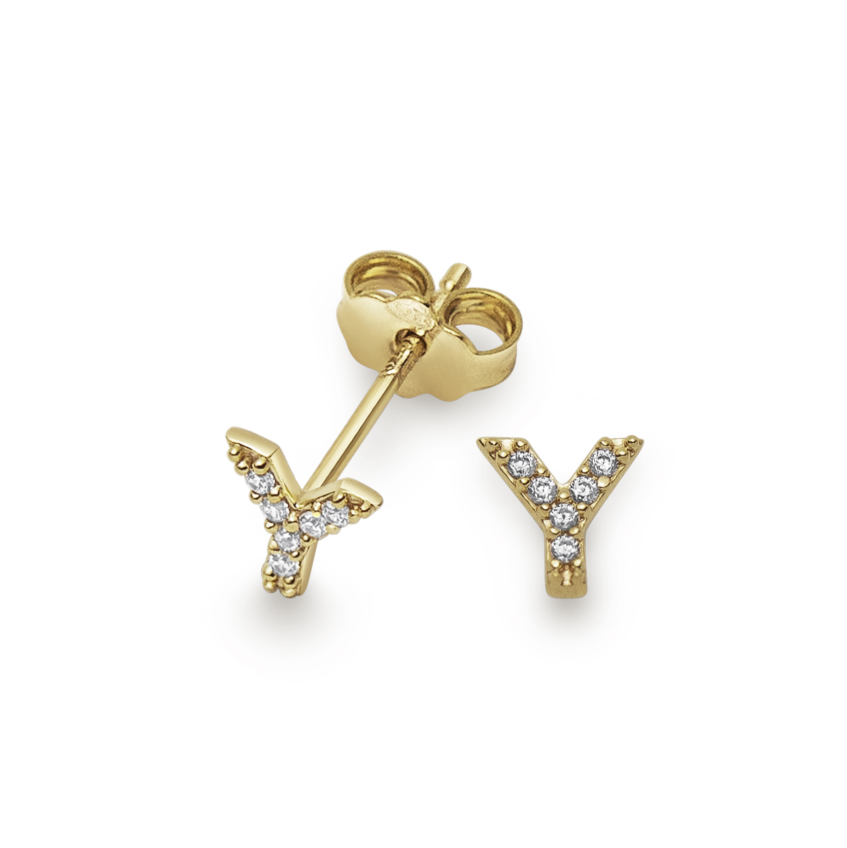 Kirjekorvakoru kultaa 18k cz Y:llä
