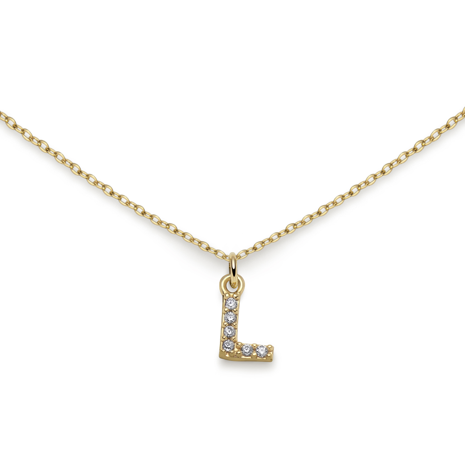 Kirjekaulakoru kultainen 18k cz L:llä