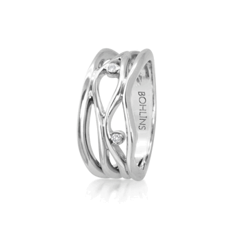 Bohlins Egentillverkning The cutout White gold