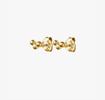 Drops Stud Earrings Gold