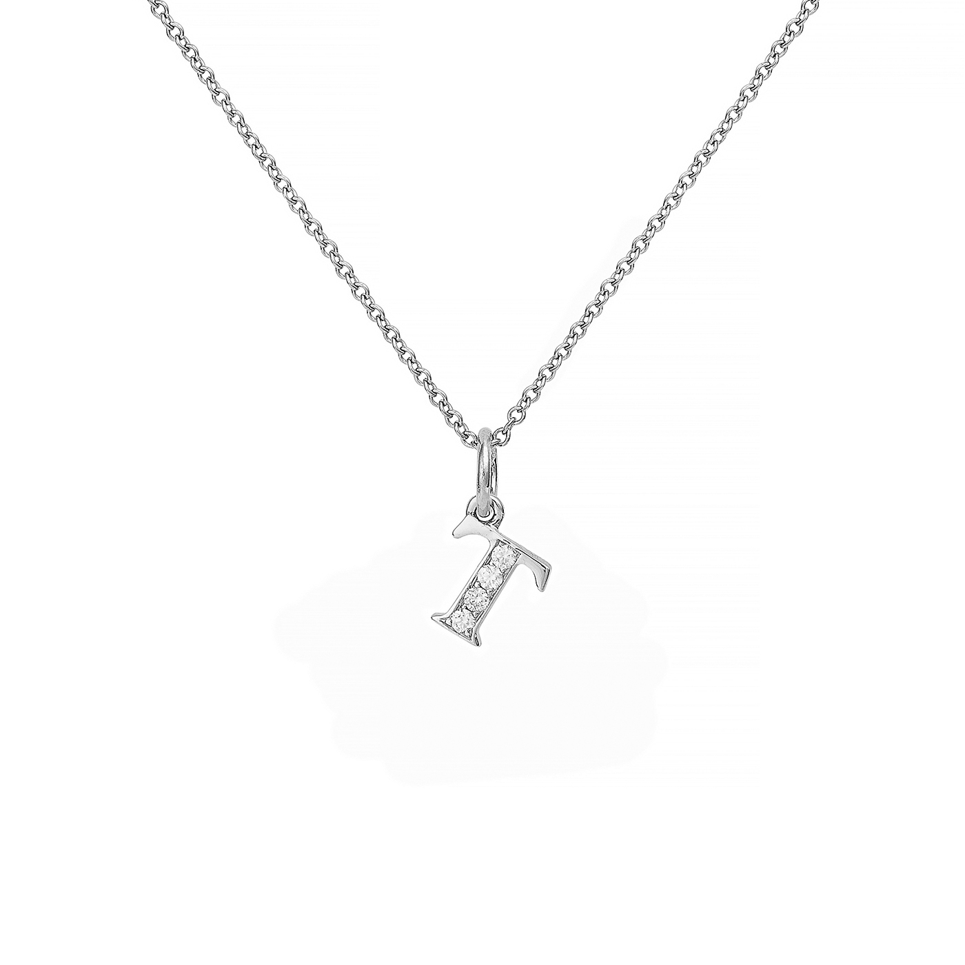 ENGELBERT Love Letter T 18k Vitguld och Dia