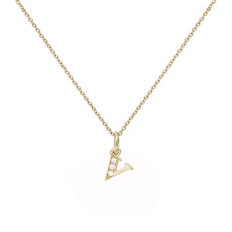 ENGELBERT Love Letter V 18k Guld och Dia