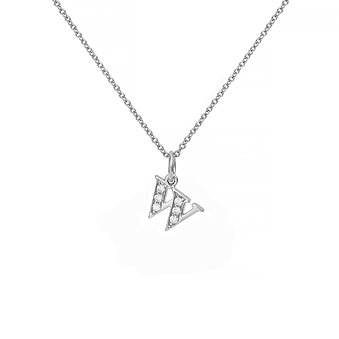 ENGELBERT Love Letter W 18k Vitguld och Dia