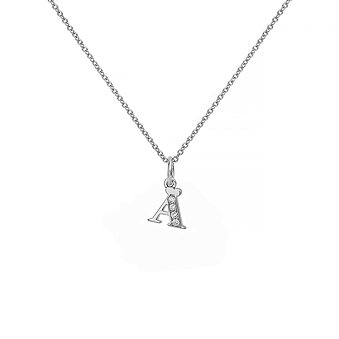 Love Letter Ä 18 k White Gold ja Dia