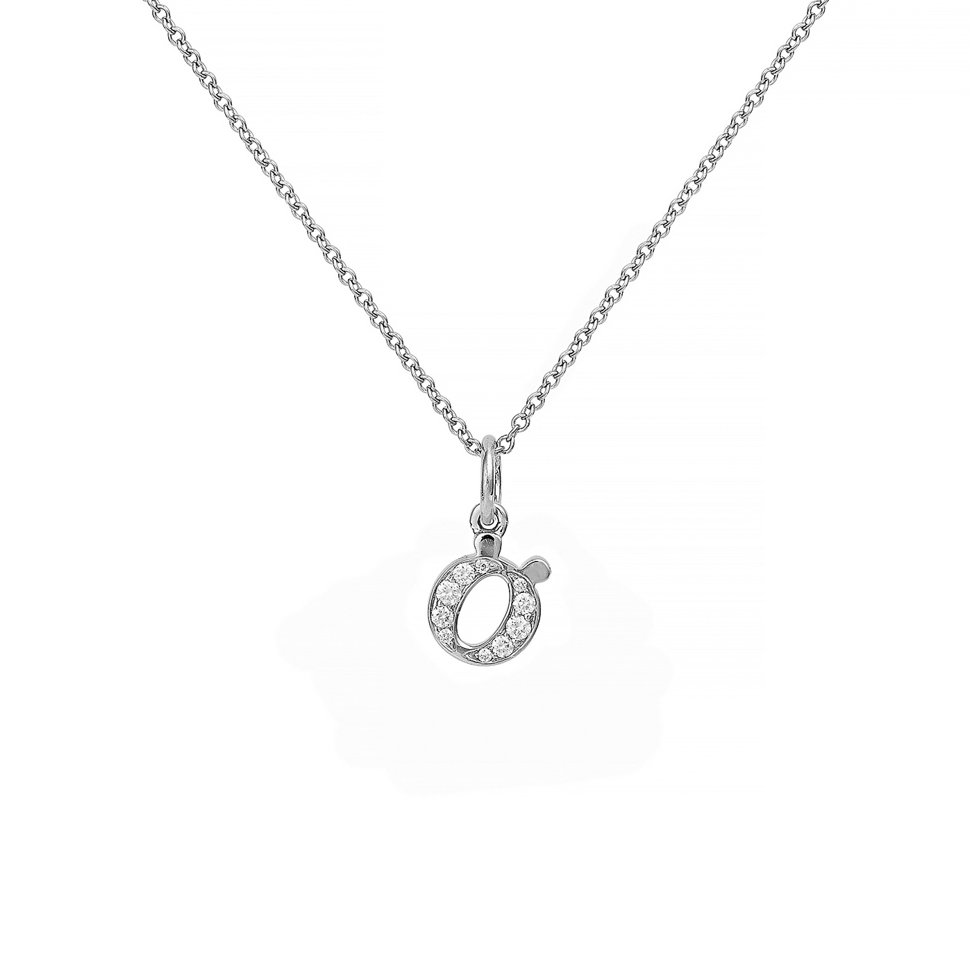 Love Letter Ö 18 k White Gold ja Dia