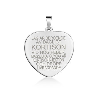 Kardinalhjerte Ægte sølv