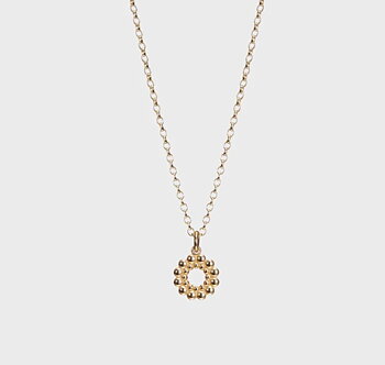 Circle of Light Necklace Mini Bronze
