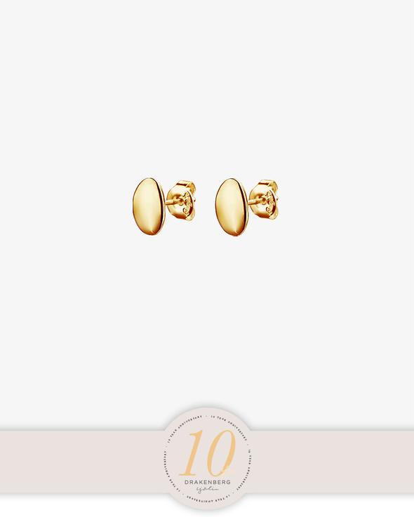 DRAKENBERG SJÖLIN Morning Dew Petite Studs Gold