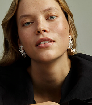 Tundra Earring Silver
