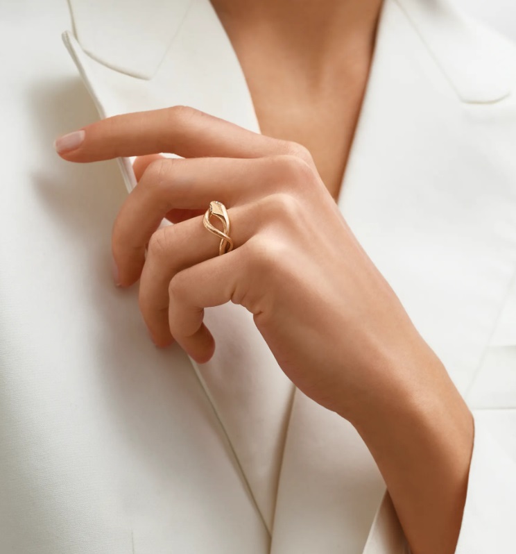 Snake Ring Red gold - 2