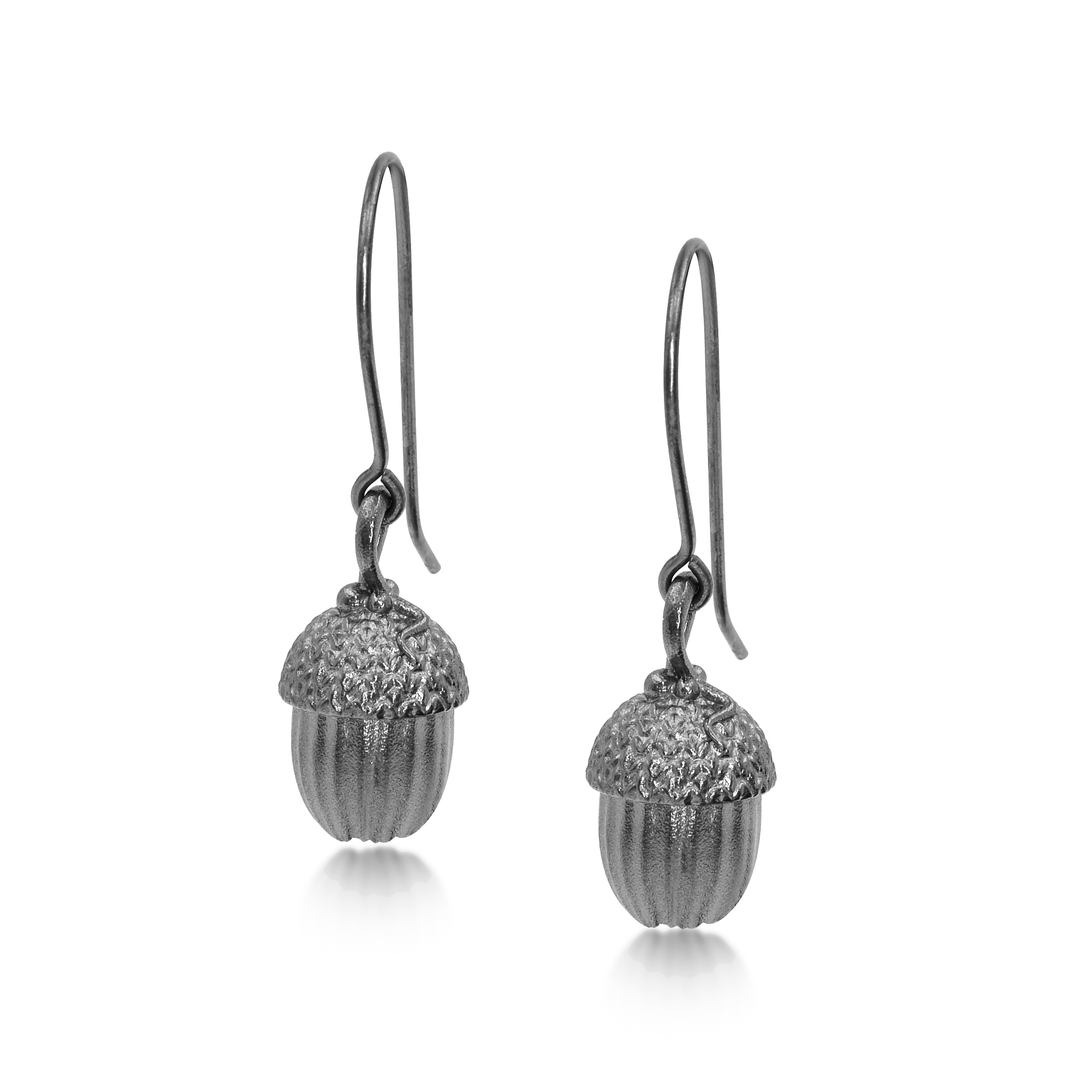 Ekollon Örhänge Oxid Silver