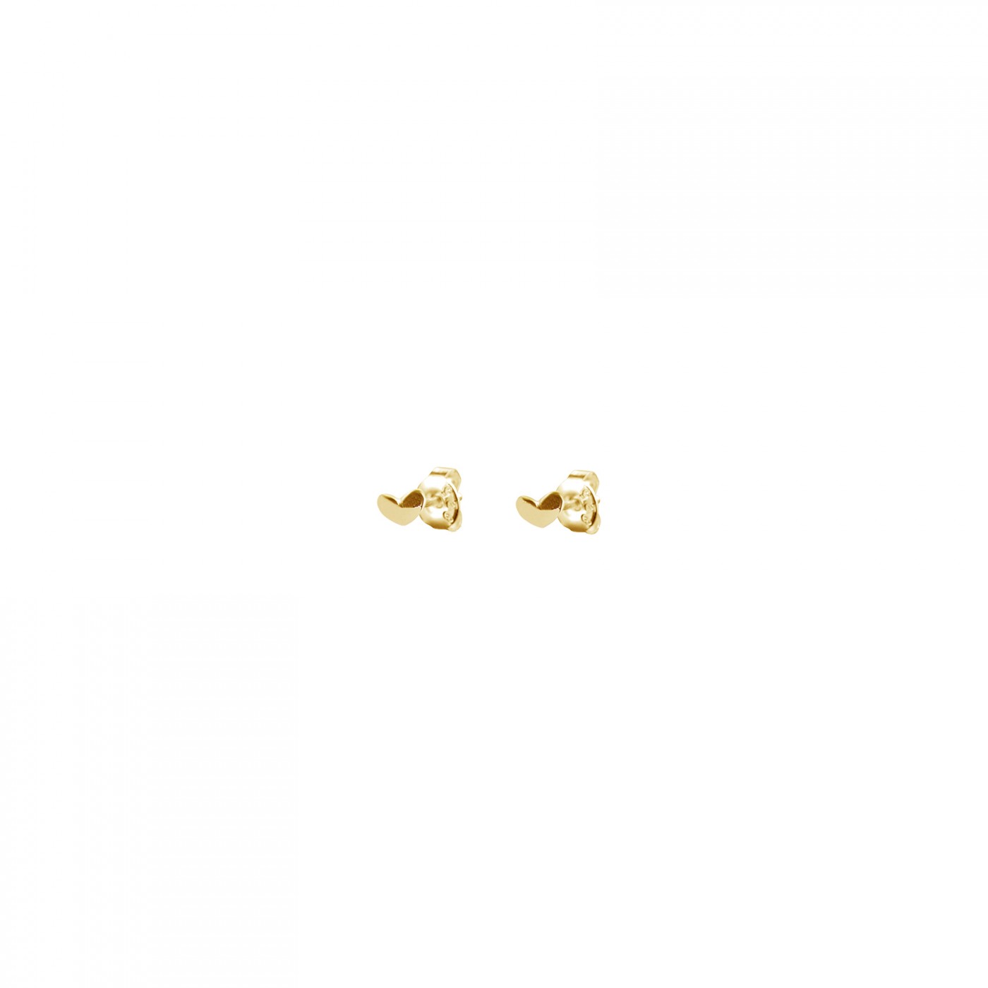 DRAKENBERG SJÖLIN Loving Heart Drop Studs Gold