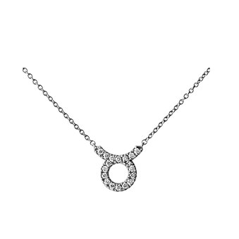ENGELBERT Oxen Petit Sign White gold