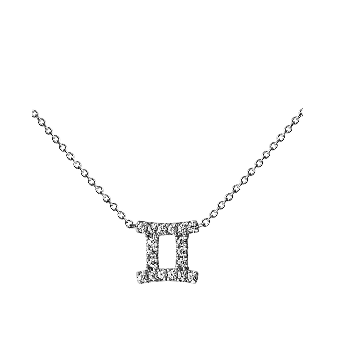 ENGELBERT Twin Petit Sign White gold