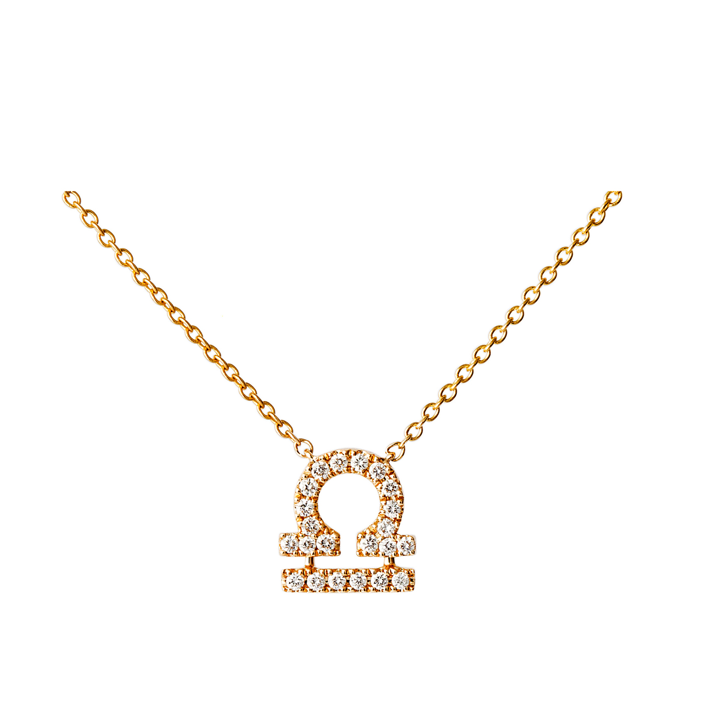 Waage Sternzeichen Gold