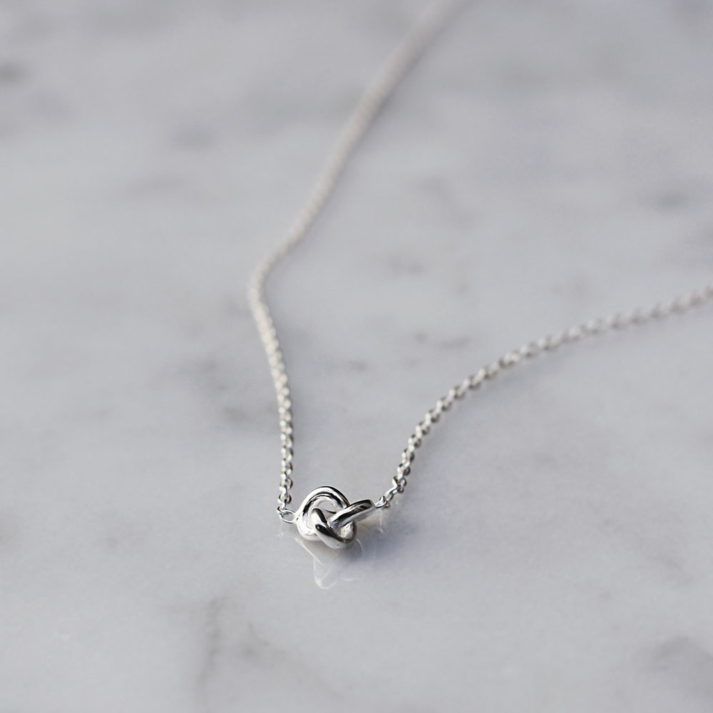Le Knot Drop halskæde - 4