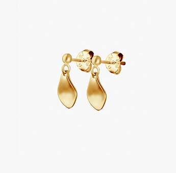 GAIA'S GRACE DROP STUDS GOLD