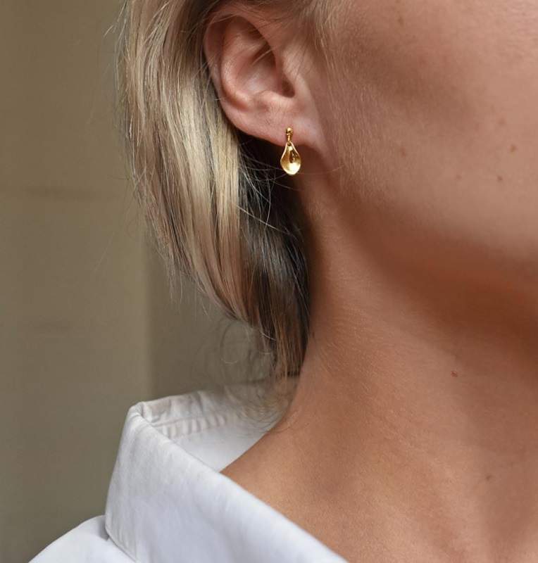 GAIAS GRACE DROP STUDS Kulta - 2