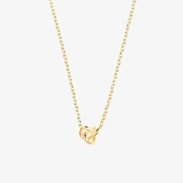 DRAKENBERG SJÖLIN Le Knot Drop Halsband Guld