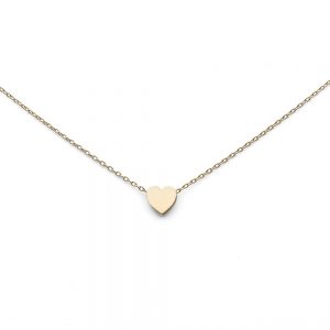 Goldkette mit Herz
