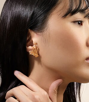 BoHo Earclip Medium Oikea