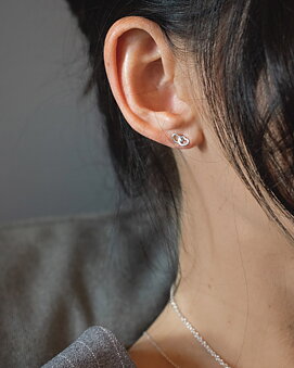 Love Studs Silver