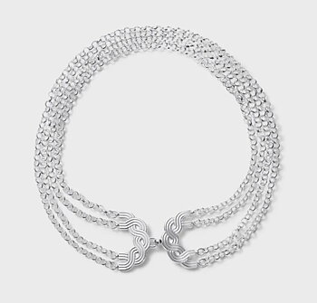 Maiden of the North Halsband Silver