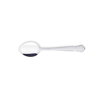 Chippendale Dessertlöffel Neusilber
