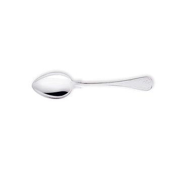 Old French dessert spoon, silver