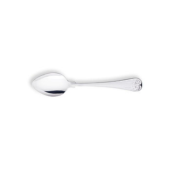 GENSE Gammal Fransk Kaffesked Nysilver