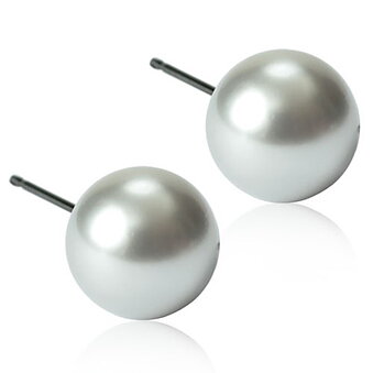 BLOMDAHL Pearl 8mm, Light Grey