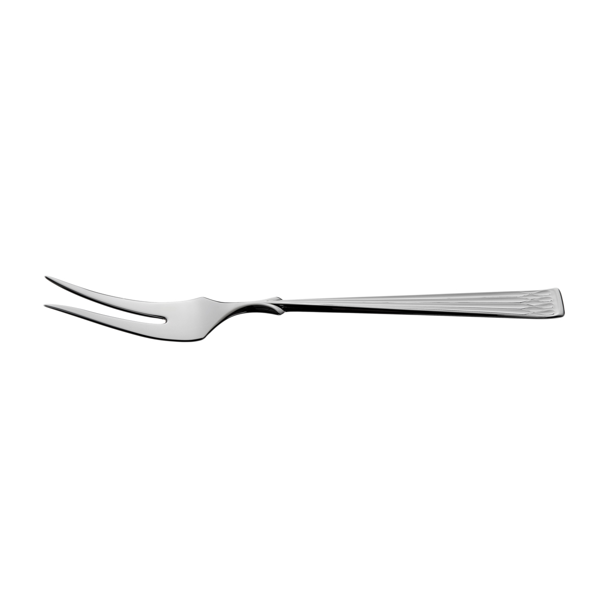 Heirloom silver serving fork