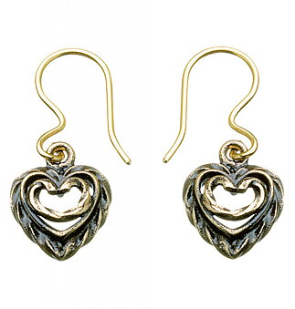 KALEVALA Heart of the House Earring Bronze
