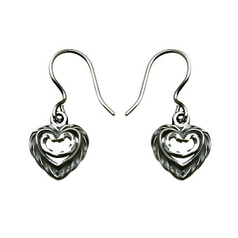 KALEVALA Heart of the House Earring Silver