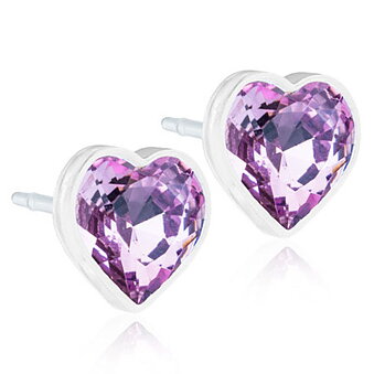 BLOMDAHL Heart 6mm, Light Amethyst