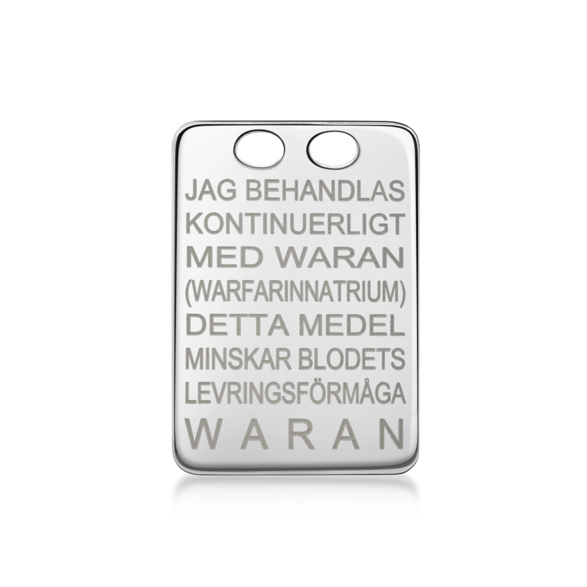 Waran merkki Valkoinen kulta 18k - 2
