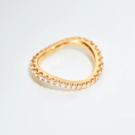 Love Band Guldring Dia Doserad - 3