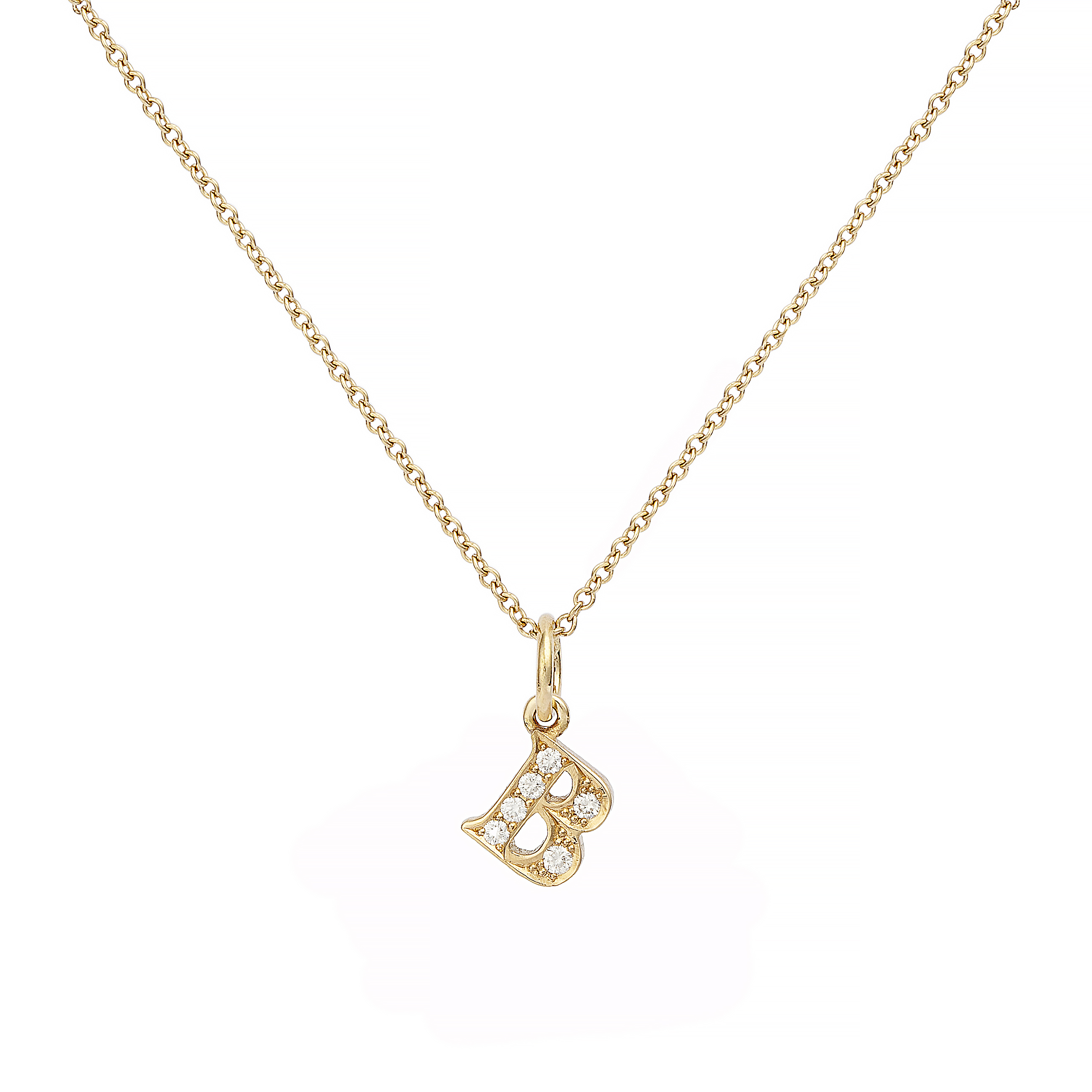 ENGELBERT Love Letter B 18k Guld och Dia