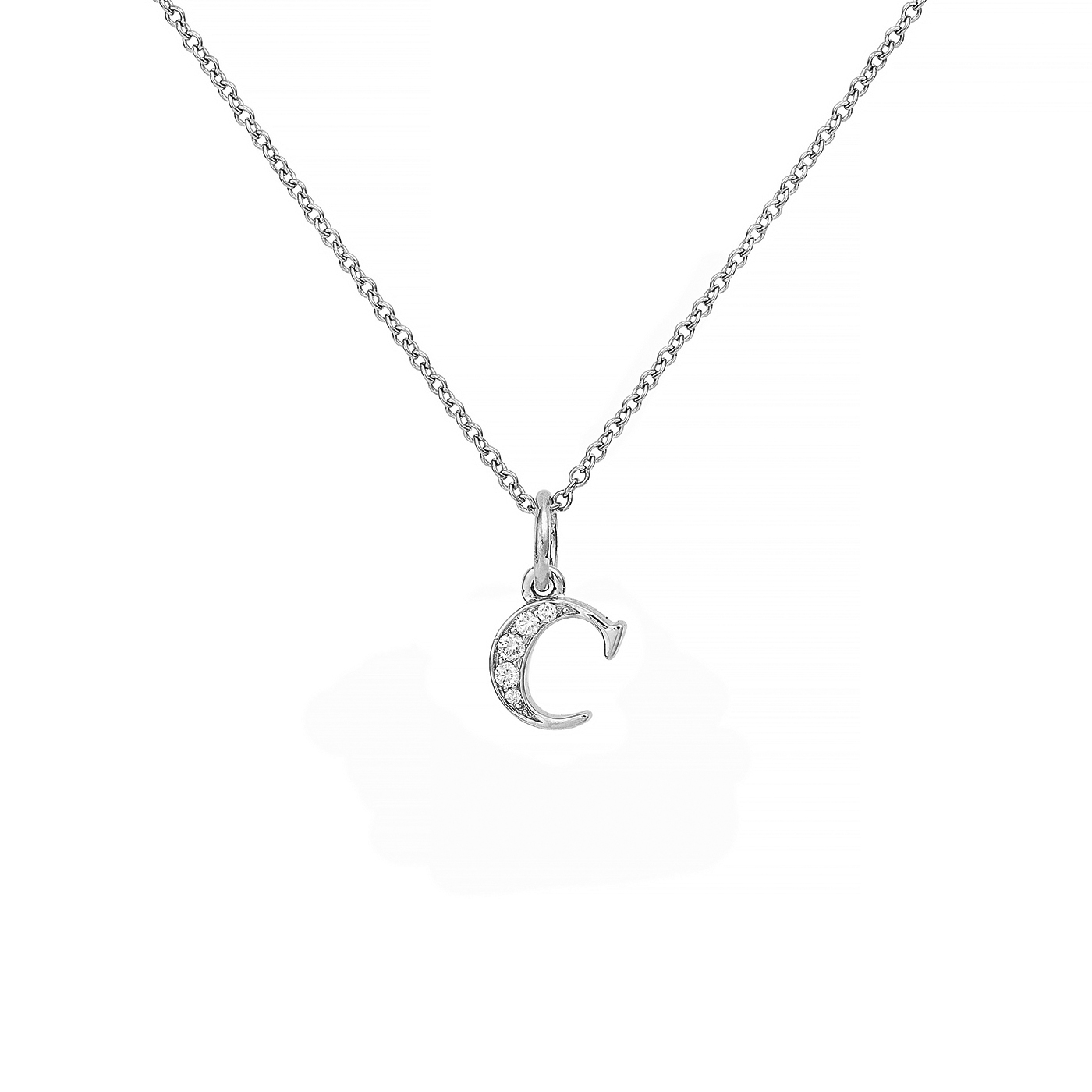 ENGELBERT Love Letter C 18k Vitguld och Dia