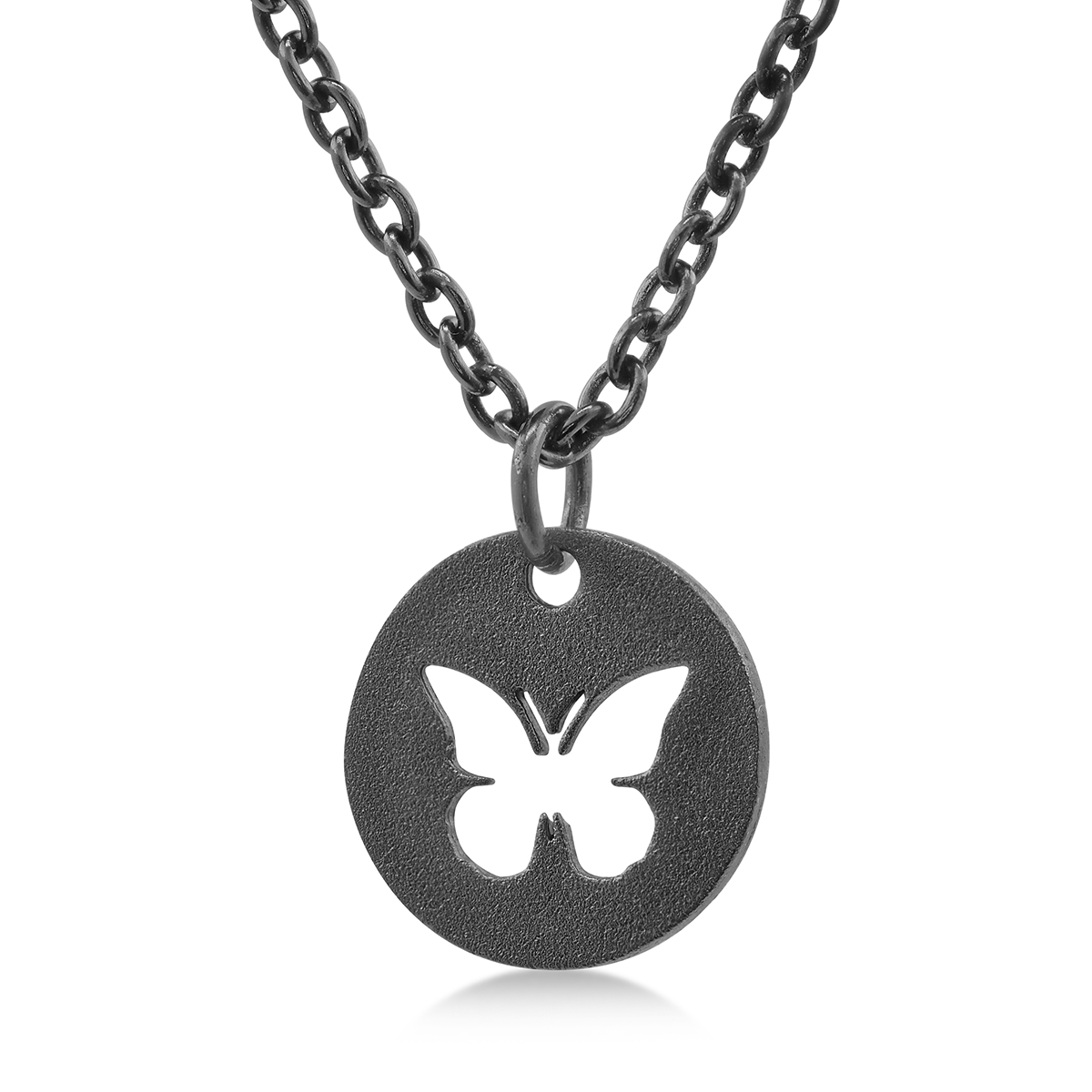 Ungskär kaulakoru Butterfly Oksidoitu