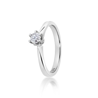 Solitär klassisk Princess 0,20ct