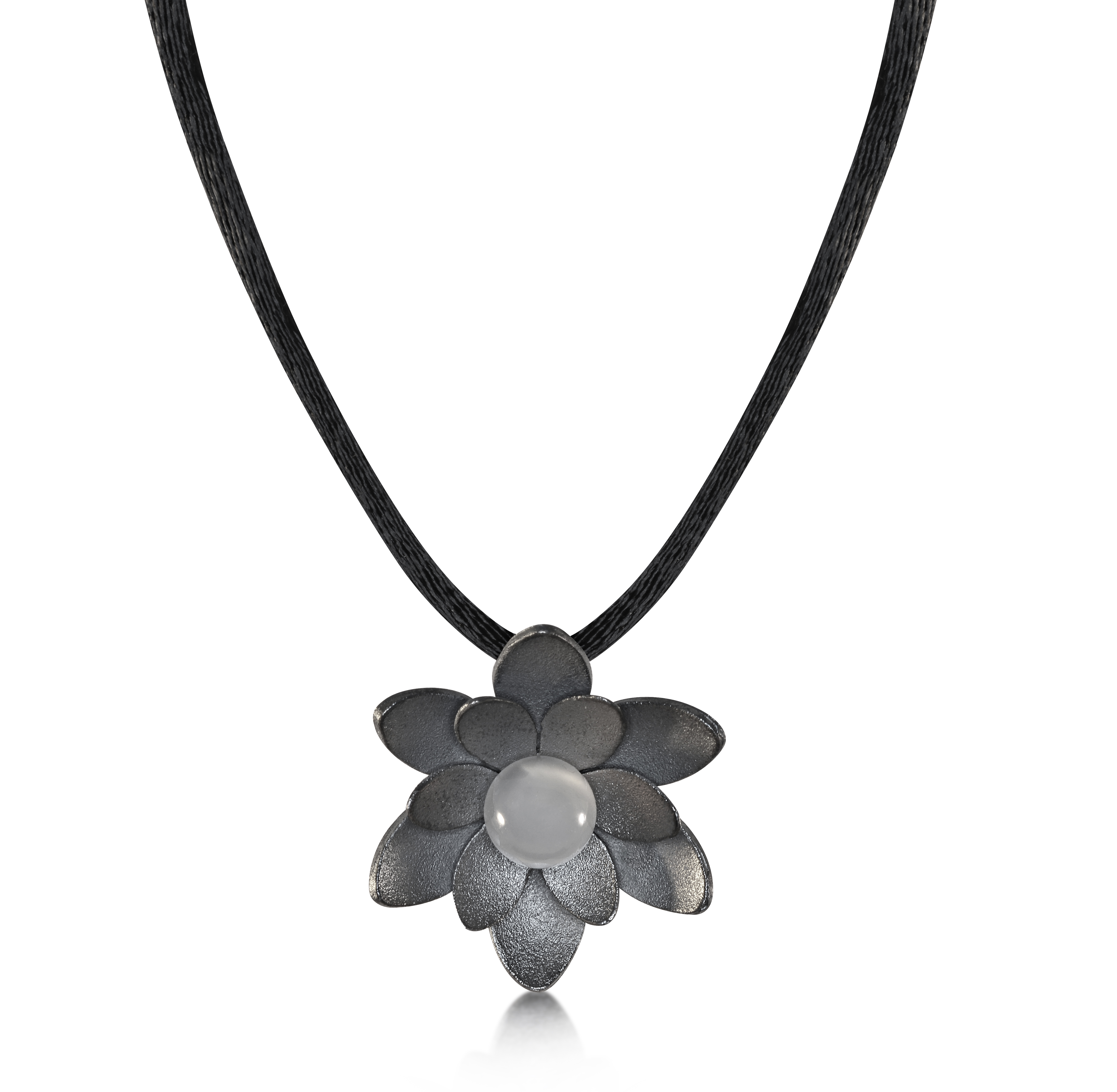 Bohlins Egentillverkning Saltö Necklace Large Oxidized