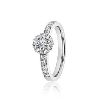 Carmosé White Gold Ring with Dia