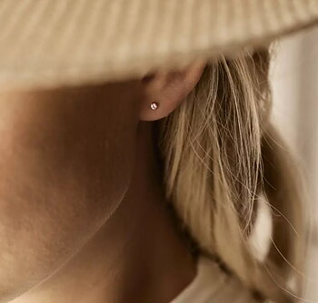 Tiffany 3mm, CZ Light Rose