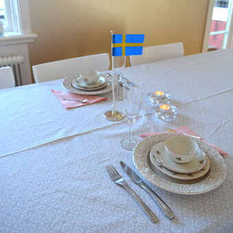 Flagstang Nysølv 33 cm