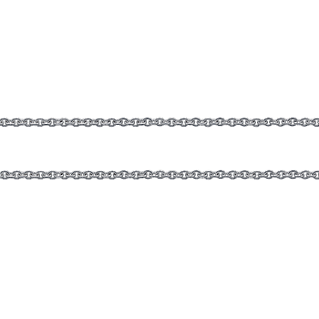 Bohlins Round anchor silver chain 70cm