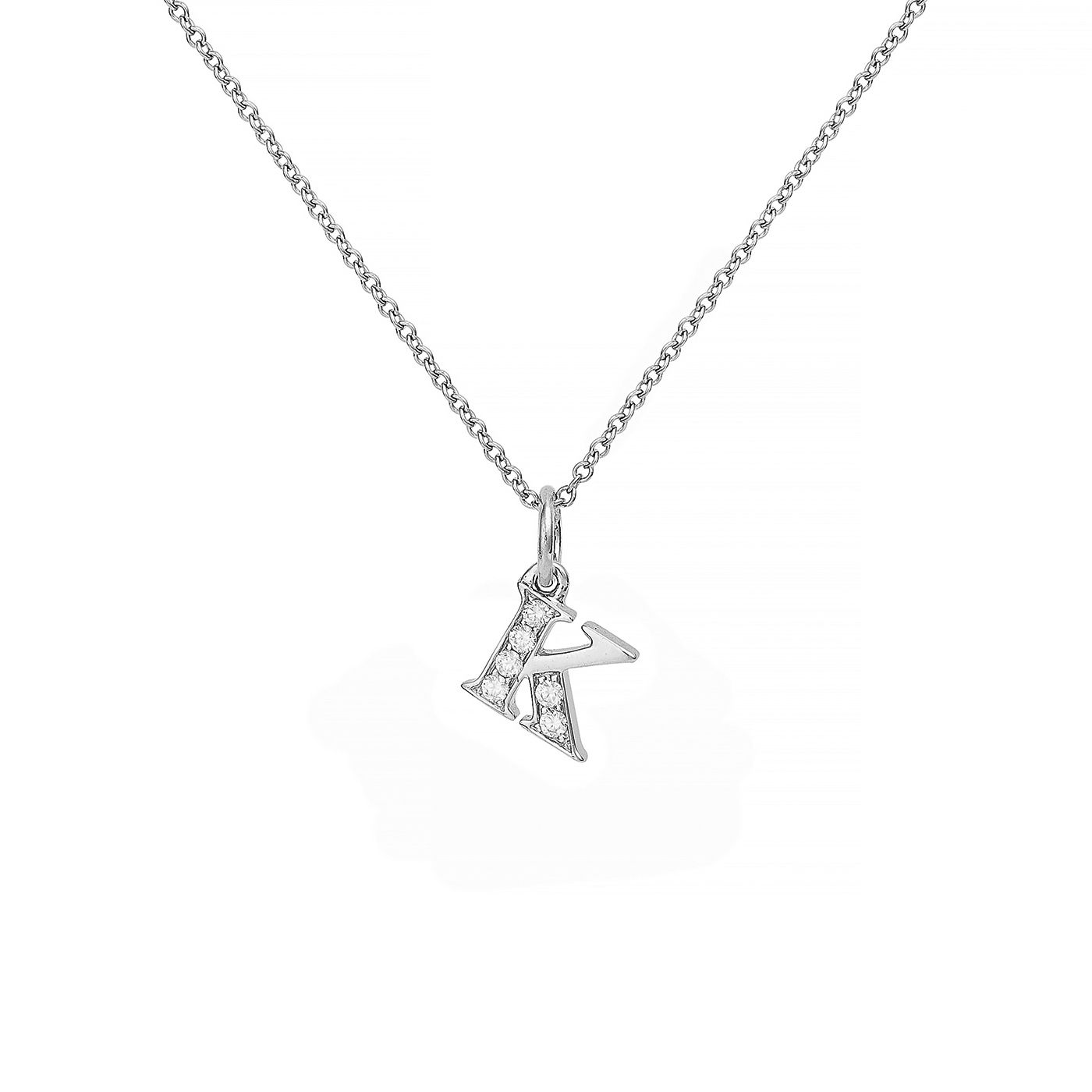 Love Letter K 18 k White Gold ja Dia