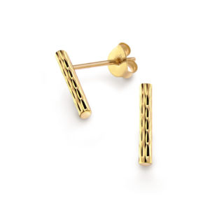 Svedbom Gold earrings Red gold stick